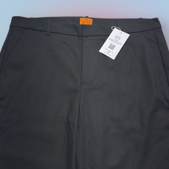 MARY CRAFTS Women’s 14 Black Chino Ankle Trousers - Picture 2 of 4